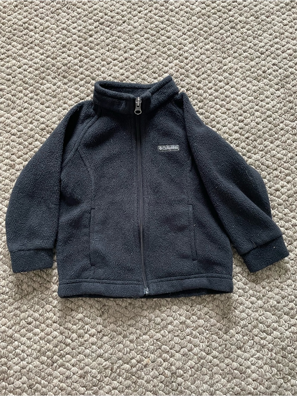 Columbia Black Toddler Fleece Jacket